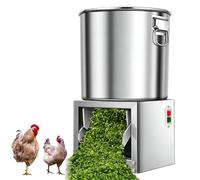 ExoticaBlend Hachoir à Légumes Électrique Professionnel à 4 Lames, Robot Culinaire Robuste, Broyeur en Acier Inoxydable, Idéal pour La Préparation d'Aliments pour Volailles et Animaux 2400W