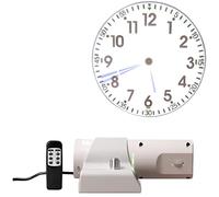 ExoticaBlend Horloge de Projection pour Chambre à Coucher et Salon, Projection sur Mur de Plafond avec Télécommande, White