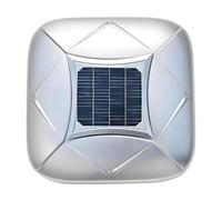 ExoticaBlend Housse De Voiture Intelligente à énergie Solaire avec Télécommande, Housse Rétractable Automatique, Protection Extérieure Intégrale, Protection Toutes Saisons White-3L