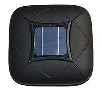ExoticaBlend Housse De Voiture Intelligente à énergie Solaire avec Télécommande, Housse Rétractable Automatique, Protection Extérieure Intégrale, Protection Toutes Saisons Black-YS