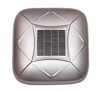 ExoticaBlend Housse De Voiture Intelligente à énergie Solaire avec Télécommande, Housse Rétractable Automatique, Protection Extérieure Intégrale, Protection Toutes Saisons Silvergrey-YXL