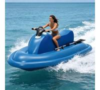 ExoticaBlend Jet Électrique SIK. Bateau Gonflable avec Moteur, Bateau à Réaction, Planche de Surf Électrique, Jet Ski à Propulsion Aquatique pour 1 à 2 Personnes, et Enfants, Plongée 500W10A