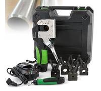 ExoticaBlend Kit d'outils d'évasement électrique, Outil d'évasement en cuivre 1/4"-3/4", jauge d'évasement HAVC, évasement de Type Excentrique à 45° 2200 mAh,8Collets