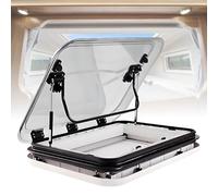 ExoticaBlend Lanterneau de Toit Transparent + Mastic d'étanchéité pour Caravane, Camping-Car,800x500mm 80x50cm