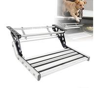 ExoticaBlend Marchepied Pliable pour Camping-Car, Marche en Aluminium pour Caravane, Échelle Robuste Rectangulaire pour Camping-Car, Supporte Jusqu'à 150 kg, Marche pour VR 1Step-Manual