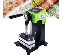 ExoticaBlend Mini Rosin CHEAU Press Machine Machine d'extraction de Colis, 6 * Machine de Transfert de Chaleur 12cm, Petite Pression de colophane, 0-250 ℃ Température réglable