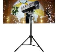 ExoticaBlend Projecteur de scène LED, Follow Spot Light, Multcolor Beam Pinspot Light Stage Show Light Contrôle Manuel avec trépied pour KTV DJ Disco Party Wedding,300W