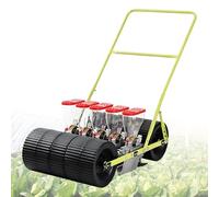 ExoticaBlend Semoir de Jardin à Poussée Manuelle, Planteur de Légumes de Précision. Disponible en Configurations 1/2/3/4/5/6 Rangées, ce Semoir Manuel Portable Gère Les Graines de Maïs 5Rows
