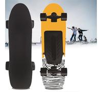 ExoticaBlend Skateboard Électrique, Longboard Électrique en Érable 8 Couches avec Télécommande sans Fil, 4 Vitesses Réglables, Vitesse Maximale de 22 Km, Charge Maximale de 150 Kg E