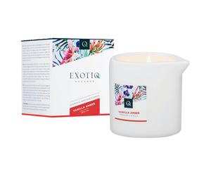 Exotiq - bougie de massage - vanille ambre - 200g
