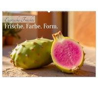 Exotische Früchte - Frische. Farbe. Form. (Wandkalender 2027 DIN A2 quer), CALVENDO Monatskalender: Exotische Früchte in klaren, modernen Stillleben.