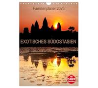 EXOTISCHES SÜDOSTASIEN - Familienplaner 2026 (Wandkalender 2026 DIN A4 hoch), CALVENDO Monatskalender: Erleben Sie eine Bildreise durch Thailand, ... stehen Ihnen 5 Spalten zur Verfügung.