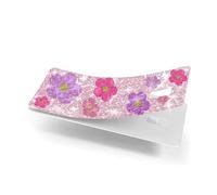ExotixCard- Protection réfléchissante Originale Ultra Brillante pour Cartes de débit et de crédit. Coque Amovible et Brillante, avec informations au Dos particulièrement Lumineuses (Flower Exotix)