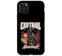 EXOTRAIL AVENTURER Motocycliste Alien et Dual Sport Coque pour iPhone 11 Pro Max