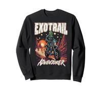 EXOTRAIL AVENTURER Motocycliste Alien et Dual Sport Sweatshirt