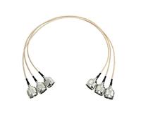 EXOTUF 3 pièces N mâle à N mâle câble d'antenne WiFi rallonge cavalier RG316 câble Coaxial for appareils sans fil(6ft)