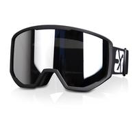 EXP VISION Masque de Ski Pro Anti-buée Lunettes de Ski, 100% Protection UV400 Masques de Snowboard, Masque et Lunettes de Ski Moto Skateboard pour Hommes, Femme, Garçons et Filles