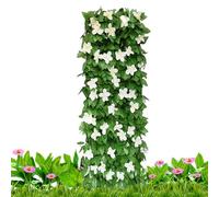 Expandable Garden Pergola Screen, Artificial Fake Expandable Gardening Supplies With Flower | Privacy Fence Screen,for Patio Porch Garden Balcones Deck Apartamentos Art Cemetery Gate Outdoors Park