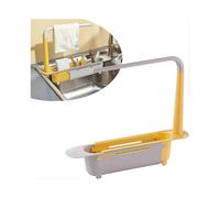 Expandable Telescopic Holder, Kitchen Organizer Sink Drain Rack