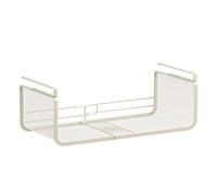 Expandable Under Shelf Organizer Basket for Wardrobe Bathroom and Pantry