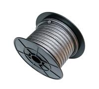 Expanded Flexible Graphite Braided Compression Gasket, Mechanical Seal, High Temperature and High Pressure Resistance for Cable Gland (Size:24×24mm,Color:Length: 5m)