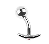 Expander anal masseur personnel métal anal plug en acier inoxydable matériel plug Dock bdsm SM SM sex toys pour hommes femmes Massage de la prostate point G Dildo (m)