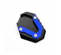 Expander Motos Accessoires Béquille Latérale Pied Agrandissement Plaque Pad Béquille Extension Pour Cfmoto 450MT MT450 CF450MT 2024 2025+(Bleu)
