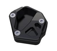 Expander Pour Moto Guzzi V 100 V100 Pour Mandello S 2023 2024 Motos Accessoires Pied Béquille Latérale Agrandisseur Plaque Pad Béquille Extension(Noir)