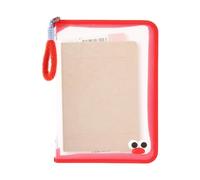 Expanding File Folder, Clear Document Organizer Envelope with Zipper