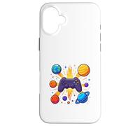 Expansion de l'univers du contrôleur Cosmique Coque pour iPhone 16 Plus