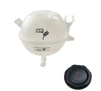 Expansion Tank Pour VW Pour Golf 5 6 Pour Passat B6 B7 CC Pour Jetta MK5 Pour Tiguan 5N1K0121407 Vase Expansion Liquide Refroidissement Moteur Bouchon Vase Expansion(C- O Black Cap)