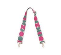 Expatrié Accessoires pour sacs 'Jeanne' beige / vert / fuchsia, Taille One Size