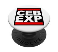 Expatrié au Cebu CEB EXP Nomade Numérique Philippines Asie PopSockets PopGrip Adhésif