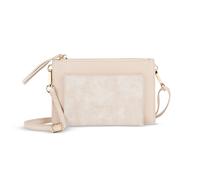 Expatrié Sac Epaule Femme Beige - Isabelle - Pochette Elégante et Sac à Main Croisé avec Bandoulière Amovible - Petit Sac à Main Plat pour Mariage et Fête