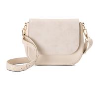 Expatrié Sac Bandoulière Femme Beige - Louise Medium - Petit Elégant Sac à Main pour Voyage, Travail et Loisirs - Sacoche en Cuir PU Souple - Sac Porté Epaule