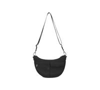 Expatrié Sac Bandoulière Femme Noir - Vivy - Crescent Crossbody Bag - Sac Banane Tissu en Nylon - Sac a Main Tendance pour Voyage, Shopping, Quotidiens - Petit Sacoche Demi Lune - Imperméable