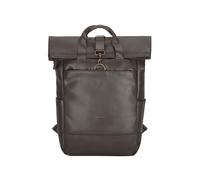 Expatrié Sac à dos 'Adele' brun foncé / or, Taille One Size