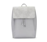 Expatrié Sac à Dos Femme Gris - Estelle - Petit Backpack pour Dames & Filles - Cuir PU - Sacs à Dos à la Mode pour Femmes - Hydrofuge