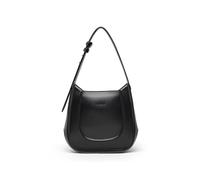 Expatrié Sac à Main Femme Noir - Leonie - Sac à Épaule en Polyuréthane - Bandoulière Réglable - Sac Pour Tous Les Jours et Pour Sortir Le Soir - Hydrofuge