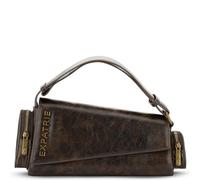 Expatrié Sac à Main Porté Épaule Femme Marron - Grace - Sac à Bandoulière Asymétrique en Simili Cuir pour le Jour et la Nuit - Y2K Sac en Cuir Vintage - Style Rétro