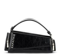 Expatrié Sac à Main Porté Épaule Femme Noir - Grace - Sac à Bandoulière Asymétrique en Simili Cuir pour le Jour et la Nuit - Y2K Sac en Cuir Vintage - Style Rétro