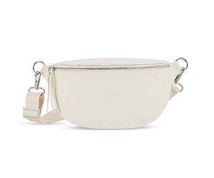 Expatrié Sac à Main pour Femmes Blanc - Alice Medium - Sac Banane en Cuir Végétal pour Festival, Voyage et Vie Quotidienne - Sac à Hanche Elégant - Déperlant