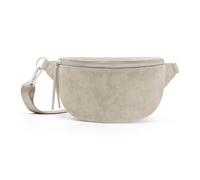 Expatrié Sac à Main pour Femmes Crème - Alice Small Suede - Sac Banane en Cuir Végétal pour Festival, Voyage et Vie Quotidienne - Sac à Hanche Elégant - Déperlant