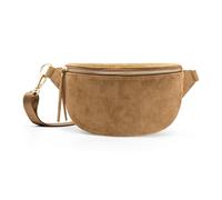 Expatrié Sac à Main pour Femmes Marron - Alice Small Suede - Sac Banane en Cuir Végétal pour Festival, Voyage et Vie Quotidienne - Sac à Hanche Elégant - Déperlant