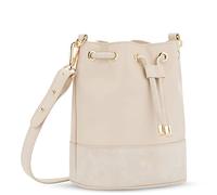 Expatrié Sac Bandoulière Femme Beige - Sarah Small - Petit Sac a Main pour Voyage, Loisir et Shopping - Casual Sacoche - Féminin Crossbody Bucket Bag - Imperméable