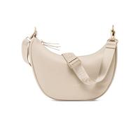 Expatrié Sac Bandoulière Femmes Beige - Lea Medium - Half Moon Bag - Sac Banane avec Sangle Réglable - Sacoche Demi Lune en Cuir Végétalien - Imperméable