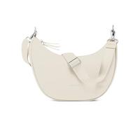 Expatrié Sac Bandoulière Femmes Crème - Lea Medium - Half Moon Bag - Sac Banane avec Sangle Réglable - Sacoche Demi Lune en Cuir Végétalien - Imperméable
