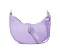 Expatrié Sac Bandoulière Femmes Violet - Lea Small - Half Moon Bag - Sac Banane avec Sangle Réglable - Sacoche Demi Lune en Cuir Végétalien - Imperméable