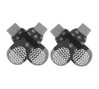 EXPAWLORER Chaussettes antidérapantes de protection pour chien, anti-léchage, pour trottoir chaud, contrôle de la traction sur sol en bois dur, pour chiens âgés
