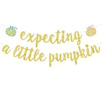 Expecting a Little Pumpkin Banner, A Little Pumpkin is on the Way, Automne Automne Baby Shower, Thanksgiving Harvest Baby Shower Sexe Reveal Party Supplies